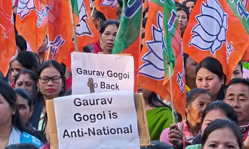 Assam: कथित पाकिस्तान कनेक्शन पर बीजेपी का हमला, दिमा हसाओ में रैली