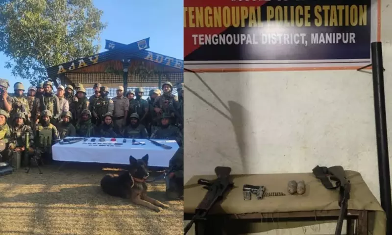 Manipur: सुरक्षा बलों ने उग्रवादी ठिकाने किए ध्वस्त, भारी मात्रा में हथियार जब्त