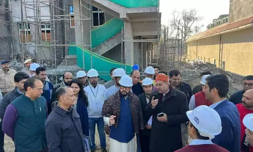 Anurag Thakur ने सेंट्रल यूनिवर्सिटी के देहरादून कैंपस की प्रगति की समीक्षा की Anurag Thakur ने सेंट्रल यूनिवर्सिटी के देहरादून कैंपस की प्रगति की समीक्षा की