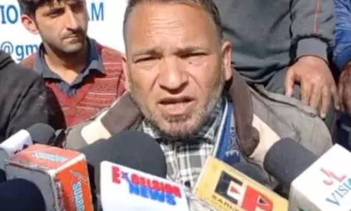 Handicapped एसोसिएशन का डोगरा चौक पर विरोध प्रदर्शन जारी, UT बजट को किया खारिज