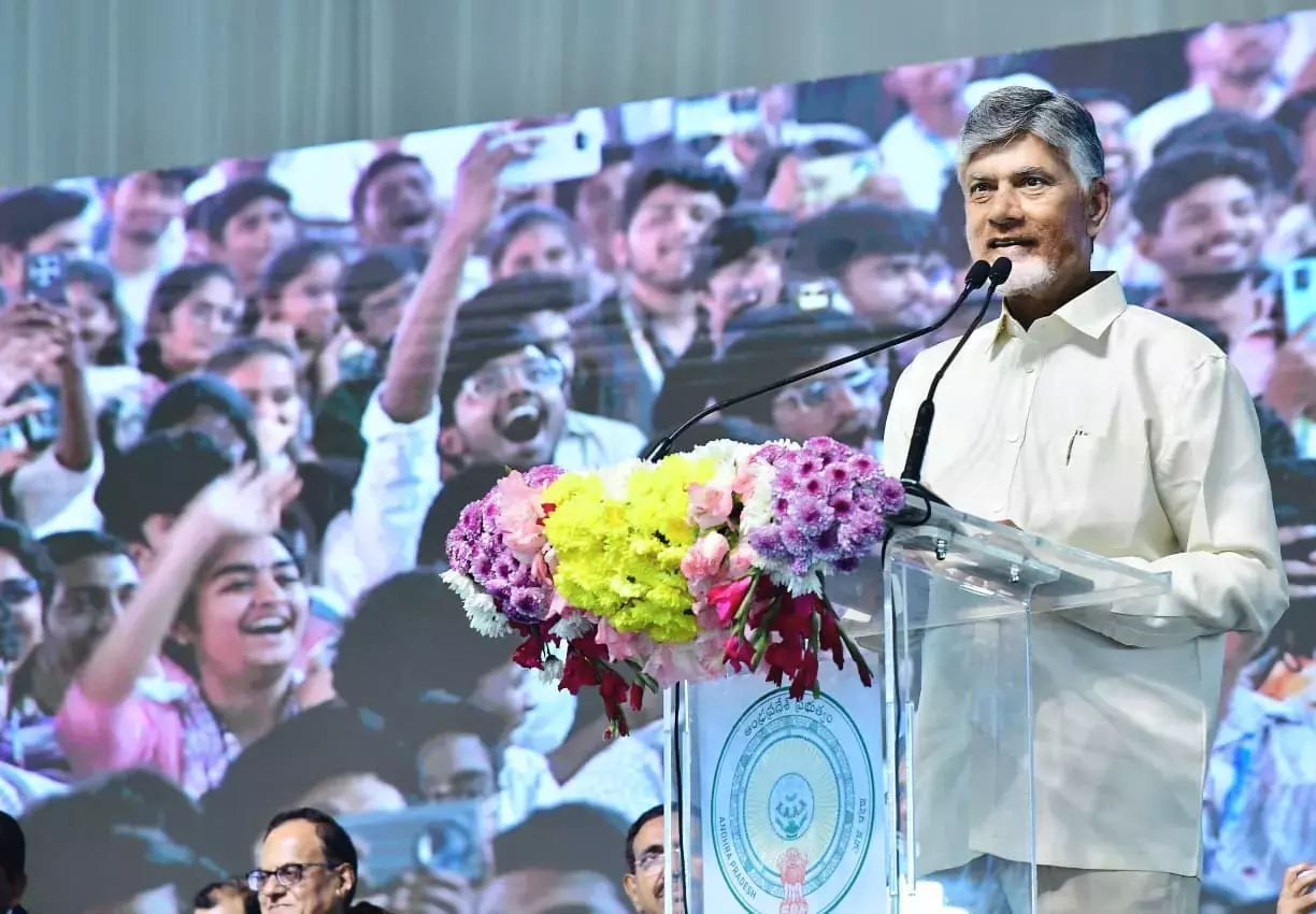 सीएम Naidu ने कहा कि टेक्नोलॉजी से दौलत बनेगी और जीवन स्तर बेहतर होगा