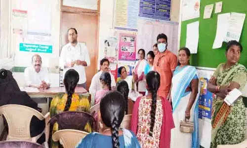 अरवापल्ली PHC ने प्राकृतिक प्रसव के लिए उठाए जाने वाले कदमों के बारे में जागरूकता बढ़ाई अरवापल्ली PHC ने प्राकृतिक प्रसव के लिए उठाए जाने वाले कदमों के बारे में जागरूकता बढ़ाई