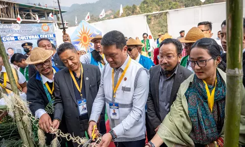 अरुणाचल के CM ने मोदिरिजो में डोनयी पोलो प्रार्थना, सांस्कृतिक केंद्र का किया उद्घाटन