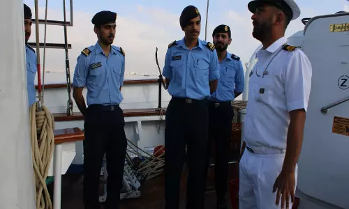 INS सुदर्शनी ने ओमान में लोकायन-26 का पहला बंदरगाह दौरा पूरा किया