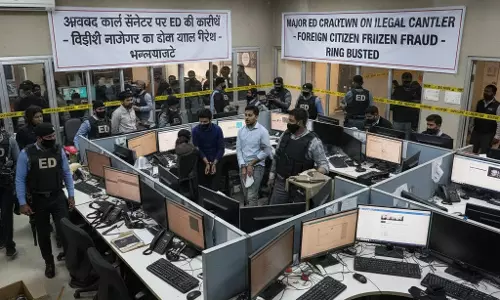 विदेशी नागरिकों को धोखा देने वाले अवैध कॉल सेंटर पर ईडी की बड़ी कार्रवाई