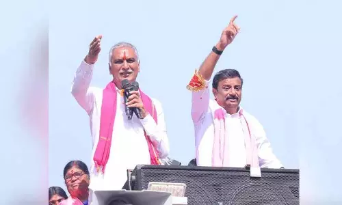 हरीश राव ने हैदराबाद FSL आग में CM का हाथ होने का आरोप लगाया