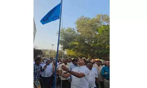 नलगोंडा में PRTU दिवस मनाया गया; झंडा फहराया गया नलगोंडा में PRTU दिवस मनाया गया; झंडा फहराया गया