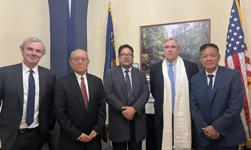 Sikyong Penpa Tsering ने अमेरिका में तिब्बत, दुष्प्रचार और धार्मिक स्वतंत्रता पर चर्चा की