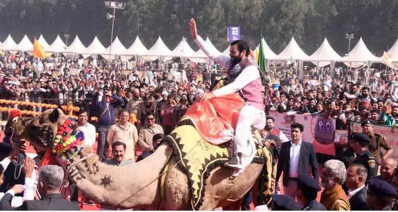 पशुपालन है ग्रामीण अर्थव्यवस्था की रीढ़: Haryana Chief Minister पशुपालन है ग्रामीण अर्थव्यवस्था की रीढ़: Haryana Chief Minister