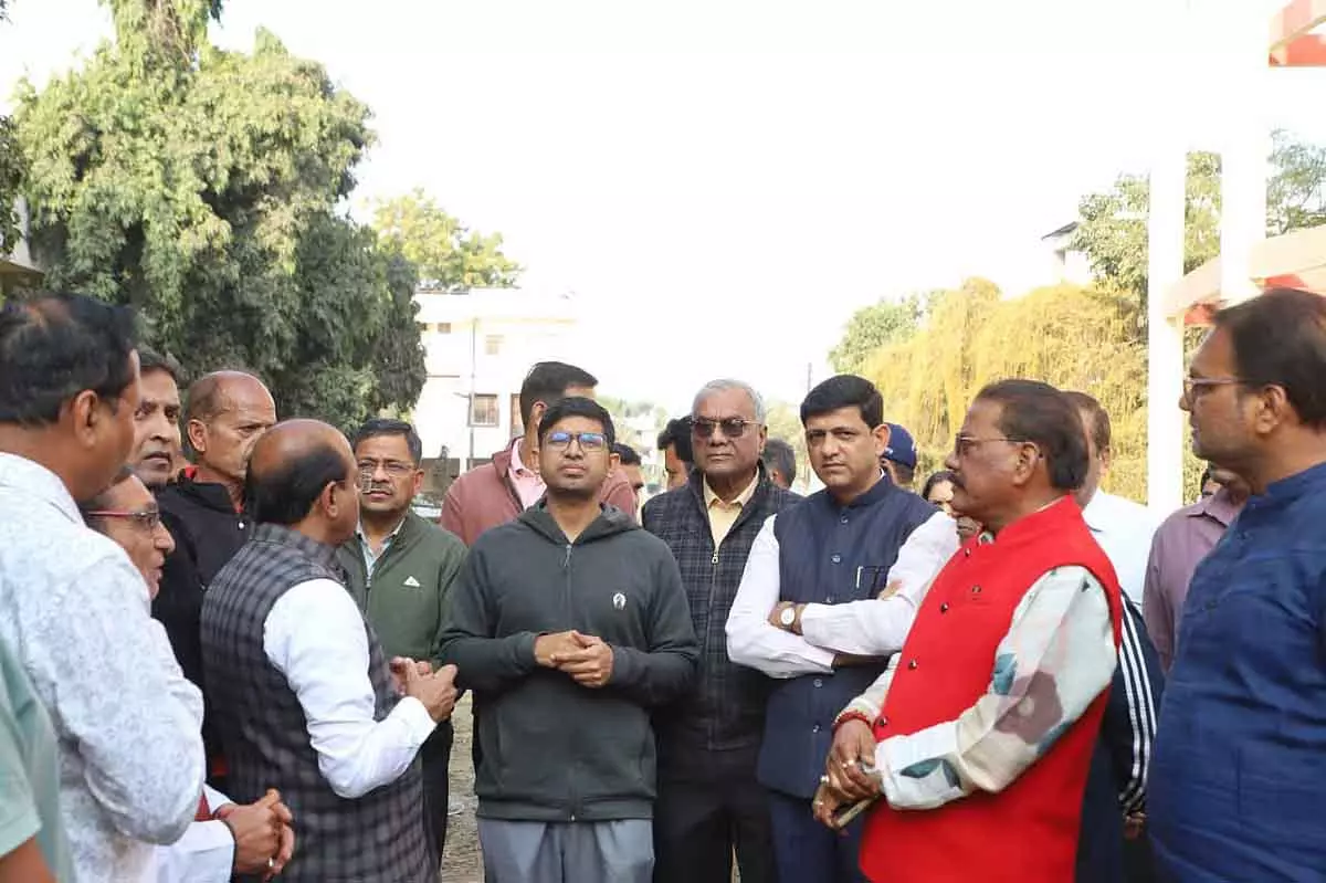 Indore: साकेत नगर और तिलक नगर में बुनियादी ढांचे के काम में तेजी Indore: साकेत नगर और तिलक नगर में बुनियादी ढांचे के काम में तेजी