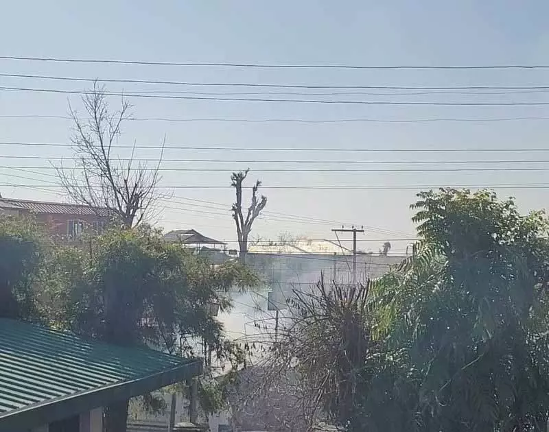 Palampur में कचरा जलाने का सिलसिला बेरोकटोक जारी Palampur में कचरा जलाने का सिलसिला बेरोकटोक जारी
