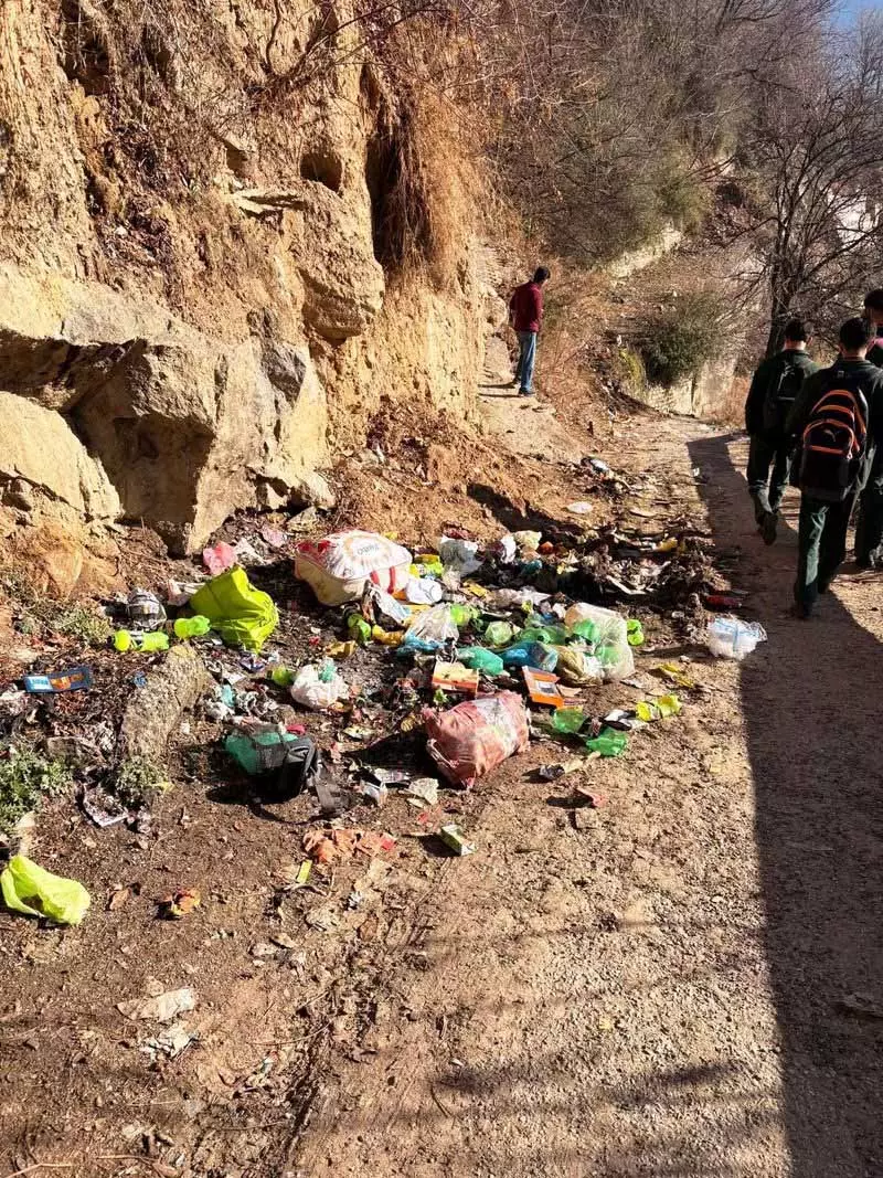 Kullu शहर में कूड़े के ढेर आँखों में चुभते हैं Kullu शहर में कूड़े के ढेर आँखों में चुभते हैं