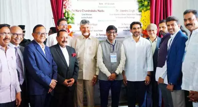 Dr. Jitendra ने अमरावती में भारत के पहले ‘क्वांटम सेंटर’ की नींव रखी, भविष्य की छलांग की सराहना की Dr. Jitendra ने अमरावती में भारत के पहले ‘क्वांटम सेंटर’ की नींव रखी, भविष्य की छलांग की सराहना की