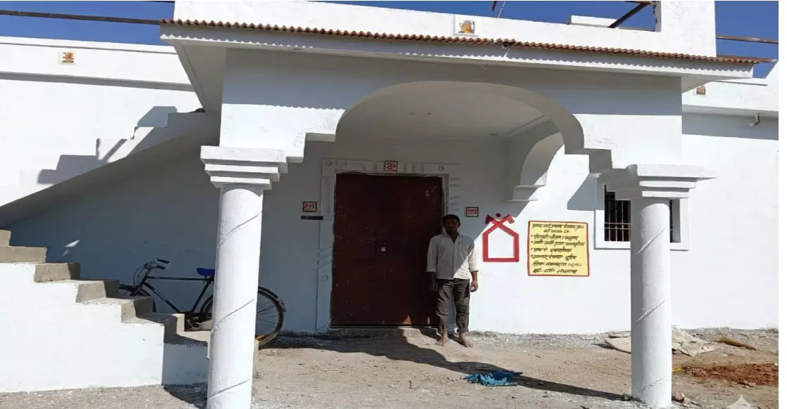प्रधानमंत्री आवास योजना, ग्रामीण से उदेराम का पक्के मकान का सपना हुआ साकार प्रधानमंत्री आवास योजना, ग्रामीण से उदेराम का पक्के मकान का सपना हुआ साकार