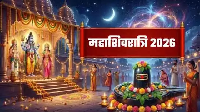 Maha Shivaratri 2026: ग्रहों का महासंयोग, राशियों के लिए खुशियों और संपत्ति का संकेत Maha Shivaratri 2026: ग्रहों का महासंयोग, राशियों के लिए खुशियों और संपत्ति का संकेत
