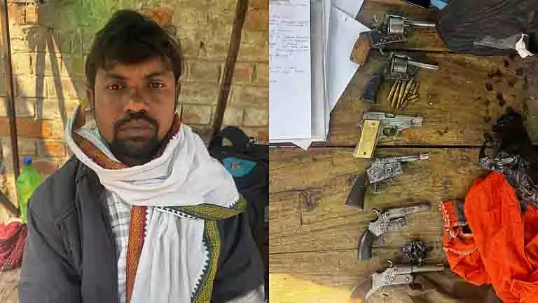 Kolkata में गया से लाए गए हथियार ज़ब्त; कस्बा में कुख्यात डीलर गिरफ्तार Kolkata में गया से लाए गए हथियार ज़ब्त; कस्बा में कुख्यात डीलर गिरफ्तार