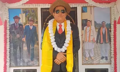TRIHMS में लोम्पक पाकसोक की मूर्ति का अनावरण TRIHMS में लोम्पक पाकसोक की मूर्ति का अनावरण