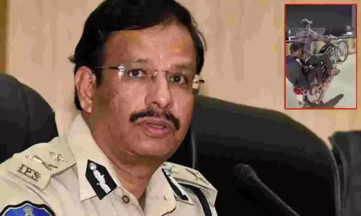 Hyderabad पुलिस ने युवाओं को खतरनाक बाइक स्टंट करने से सावधान किया