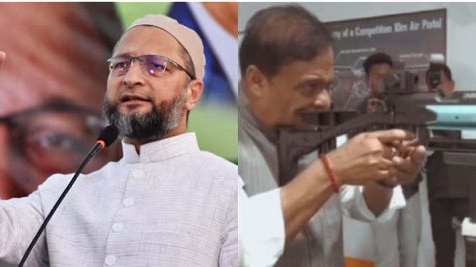 Owaisi ने ‘पॉइंट-ब्लैंक शॉट’ वीडियो को लेकर हिमंत के खिलाफ कार्रवाई की मांग की Owaisi ने ‘पॉइंट-ब्लैंक शॉट’ वीडियो को लेकर हिमंत के खिलाफ कार्रवाई की मांग की