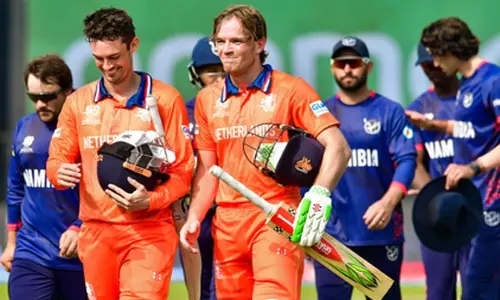 T20 वर्ल्ड कप मुकाबला: बास डी लीडे के दम पर नीदरलैंड ने नामीबिया को मात दी