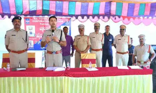 नलगोंडा जिले में पुलिस पूरी तरह अलर्ट पर: SP Sharat Chandra Pawar नलगोंडा जिले में पुलिस पूरी तरह अलर्ट पर: SP Sharat Chandra Pawar