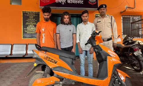 कार का शीशा तोड़ने वाले 3 आरोपी गिरफ्तार, रायपुर पुलिस की कार्रवाई