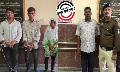 युवती और 2 यात्री गांजा के साथ गिरफ्तार, बस स्टैण्ड भाठागांव में पकड़ाए