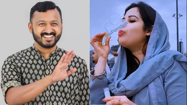 kerala: कोझिकोड बीच पर मज़ाक, एम ए सहानास ने राहुल ममकूटाथिल पर तंज किया kerala: कोझिकोड बीच पर मज़ाक, एम ए सहानास ने राहुल ममकूटाथिल पर तंज किया