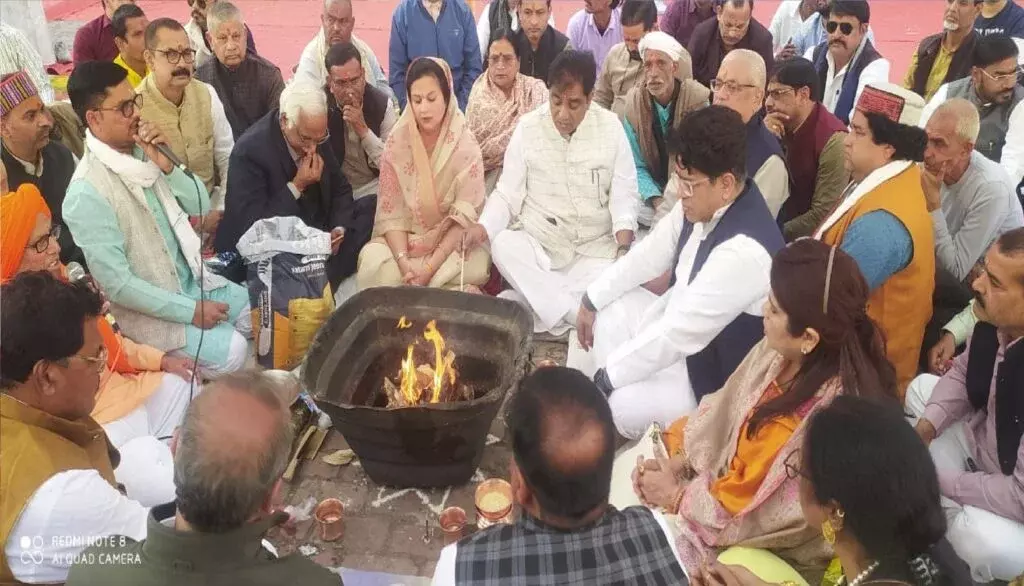 Farrukhabad: दोहराया गया ब्रह्मदत्त द्विवेदी का संकल्प Farrukhabad: दोहराया गया ब्रह्मदत्त द्विवेदी का संकल्प