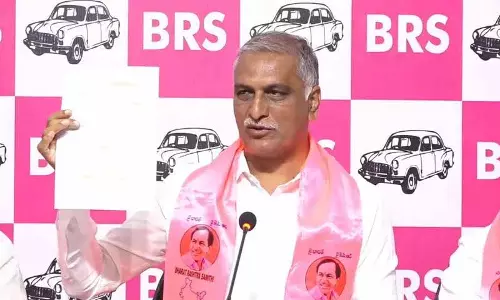 Harish Rao ने आंध्र प्रदेश सरकार पर निशाना साधा, कहा- कांग्रेस सरकार ने कोई कार्रवाई नहीं की