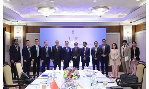 चीन के उप विदेश मंत्री मा झाओक्सू ने New Delhi में ब्रिक्स शेरपा बैठक में भाग लिया