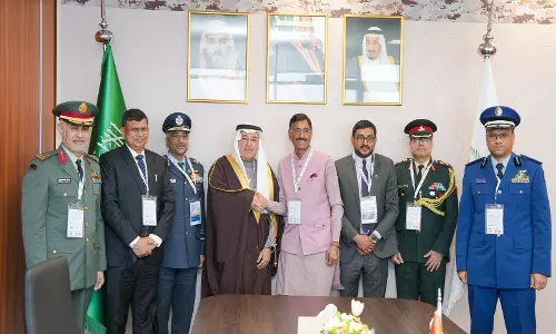 India ने रियाद में आयोजित विश्व रक्षा प्रदर्शनी 2026 में अपनी स्वदेशी रक्षा क्षमता का प्रदर्शन किया