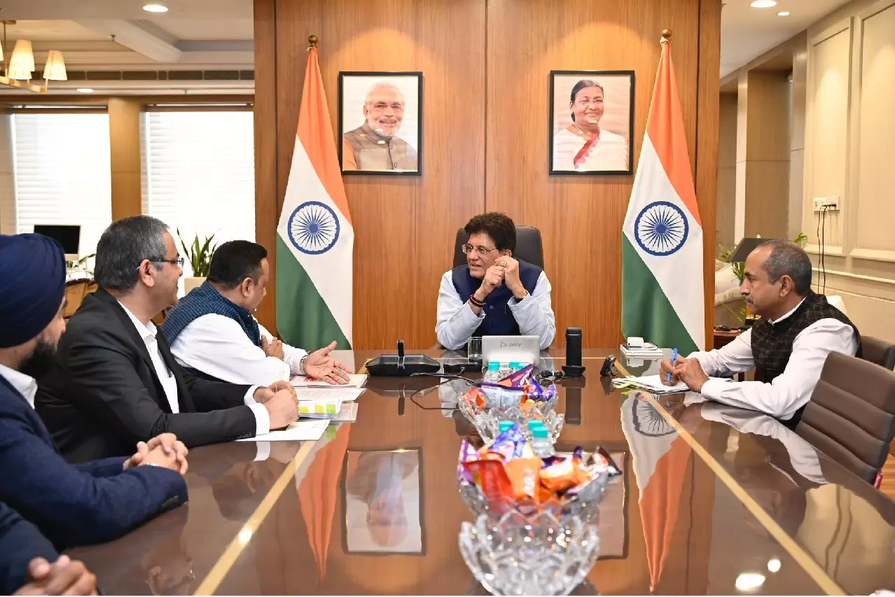 PM Modi के नेतृत्व में भारत का व्यापार परिदृश्य बदला: पीयूष गोयल PM Modi के नेतृत्व में भारत का व्यापार परिदृश्य बदला: पीयूष गोयल
