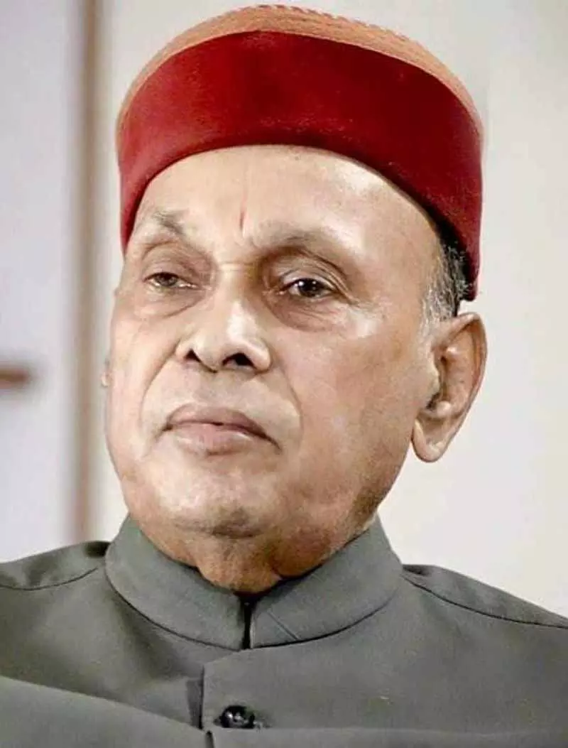 Himachal के पूर्व मुख्यमंत्री धूमल ने ‘फिजूलखर्ची’ पर रोक लगाने की मांग की Himachal के पूर्व मुख्यमंत्री धूमल ने ‘फिजूलखर्ची’ पर रोक लगाने की मांग की