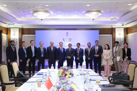मा चाओश्य्वी ने नई दिल्ली में आयोजित 2026 की पहली ब्रिक्स शेरपा बैठक में भाग लिया मा चाओश्य्वी ने नई दिल्ली में आयोजित 2026 की पहली ब्रिक्स शेरपा बैठक में भाग लिया