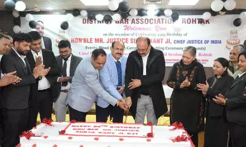 Rohtak में CJI सूर्यकांत का जन्मदिन, ब्लड डोनेशन कैंप आयोजित
