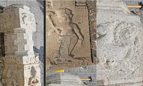 Austria में तस्करी किए गए प्राचीन मंदिर के खंभे के लिए बचाव अभियान तेज Austria में तस्करी किए गए प्राचीन मंदिर के खंभे के लिए बचाव अभियान तेज