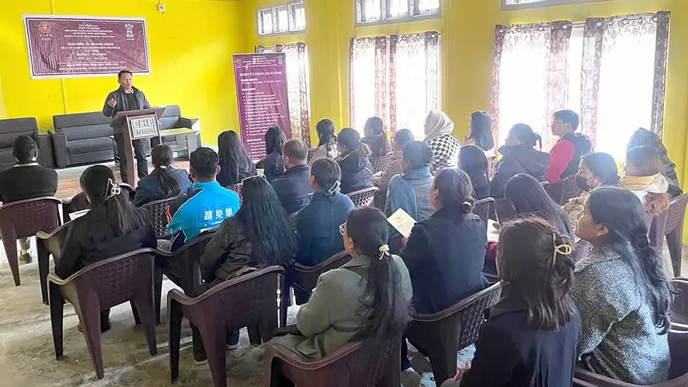 नागालैंड: ESIC, लेबर डिपार्टमेंट ने फुत्सेरो में अवेयरनेस प्रोग्राम और हेल्थ कैंप लगाया नागालैंड: ESIC, लेबर डिपार्टमेंट ने फुत्सेरो में अवेयरनेस प्रोग्राम और हेल्थ कैंप लगाया