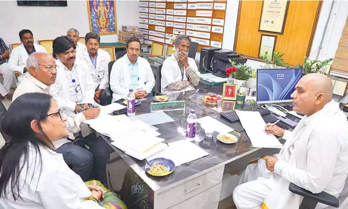 SV आयुर्वेदिक कॉलेज उत्कृष्टता का केंद्र बनेगा: TTD JEO