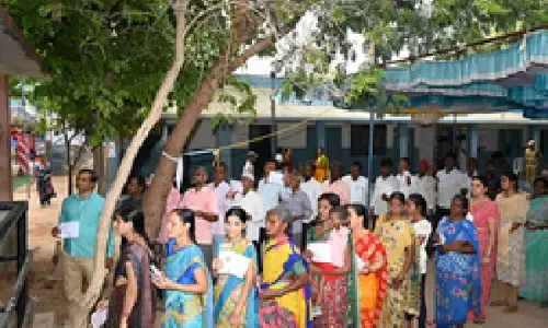 Telangana में 123 शहरी स्थानीय निकायों में मतदान के लिए मंच तैयार Telangana में 123 शहरी स्थानीय निकायों में मतदान के लिए मंच तैयार