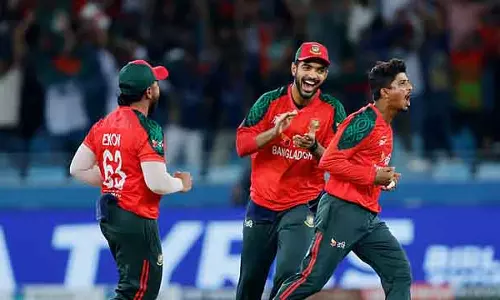 खिलाड़ियों ने खुद फैसला लिया है: T20 वर्ल्ड कप में हिस्सा न लेने पर बांग्लादेश का यू-टर्न खिलाड़ियों ने खुद फैसला लिया है: T20 वर्ल्ड कप में हिस्सा न लेने पर बांग्लादेश का यू-टर्न