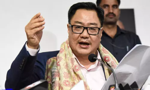 लोकसभा स्पीकर के चैंबर में घुसकर अभद्रता की गई और भला-बुरा कहा गया: किरेन रिजिजू लोकसभा स्पीकर के चैंबर में घुसकर अभद्रता की गई और भला-बुरा कहा गया: किरेन रिजिजू