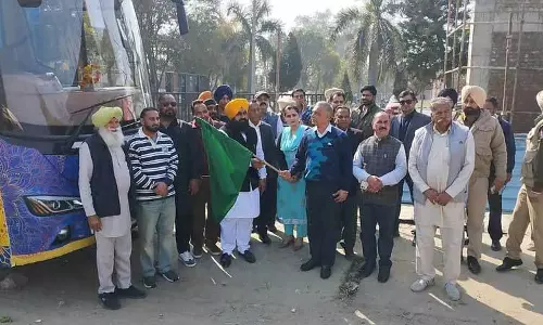 Banga, बलाचौर और नवांशहर के भक्तों ने खटकर कलां से मुफ़्त तीर्थ यात्रा शुरू की Banga, बलाचौर और नवांशहर के भक्तों ने खटकर कलां से मुफ़्त तीर्थ यात्रा शुरू की