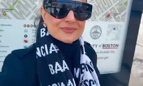 Ameesha Patel बोस्टन लौटकर अपने कॉलेज के दिनों को याद कर रही Ameesha Patel बोस्टन लौटकर अपने कॉलेज के दिनों को याद कर रही
