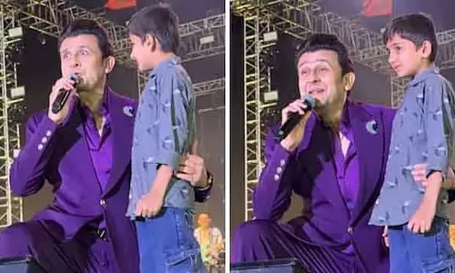 Singer सोनू निगम ने हुबली में एक कन्नड़ सिंगिंग ग्रुप में खो गए लड़के के माता-पिता को मैसेज दिया Singer सोनू निगम ने हुबली में एक कन्नड़ सिंगिंग ग्रुप में खो गए लड़के के माता-पिता को मैसेज दिया