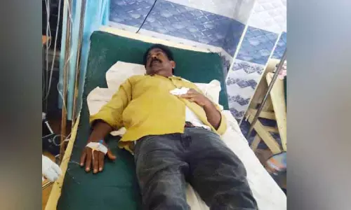 Kerala : जंगली सूअर की टक्कर से ऑटो पलटने से ड्राइवर घायल Kerala : जंगली सूअर की टक्कर से ऑटो पलटने से ड्राइवर घायल
