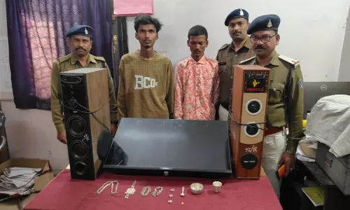 रावांभाठा में सुने घर में चोरी, 3 आरोपी गिरफ्तार