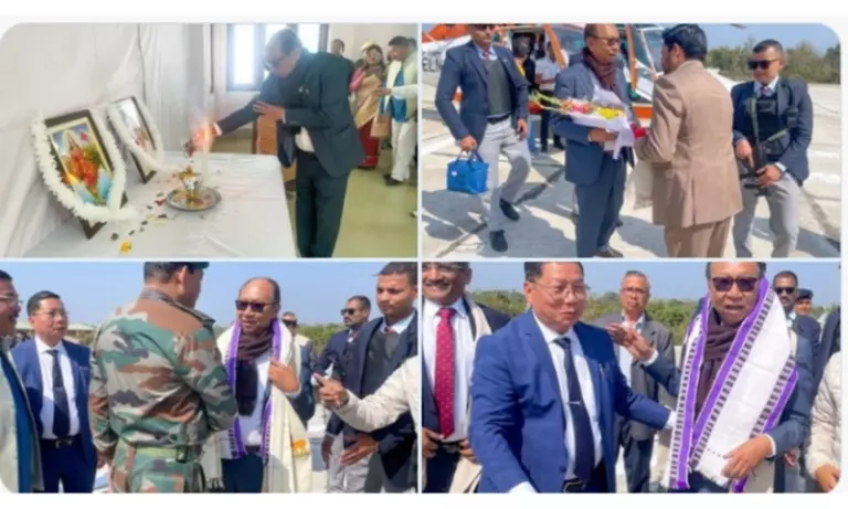 Manipur CM ने जिरीबाम IDP कैंप का दौरा किया, भरोसा बनाने पर ज़ोर दिया