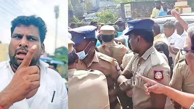 Chennai: तोड़फोड़ में रुकावट डालने के लिए FIR दर्ज, पंचायत अध्यक्ष फरार Chennai: तोड़फोड़ में रुकावट डालने के लिए FIR दर्ज, पंचायत अध्यक्ष फरार