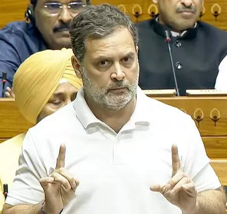 हम अस्थिरता वाली दुनिया में जा रहे हैं, लोकसभा में बोले राहुल गांधी हम अस्थिरता वाली दुनिया में जा रहे हैं, लोकसभा में बोले राहुल गांधी